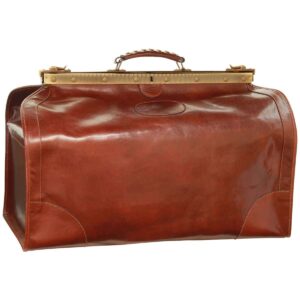 Borsa da viaggio Old America in Pelle (Grande). Marrone