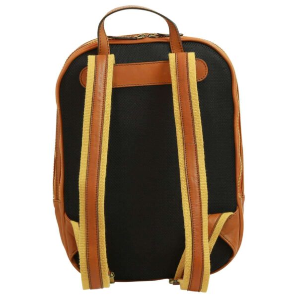 Zaino per laptop in vitello morbido. Gold - immagine 3