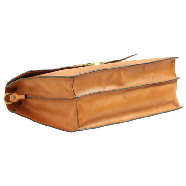 Cartella in Pelle per Laptop. Marrone Coloniale - immagine 2