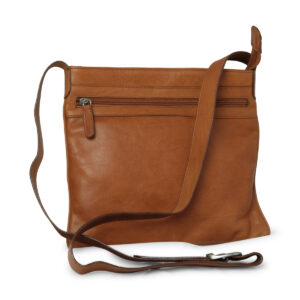 Borsa a tracolla in pelle. Coloniale