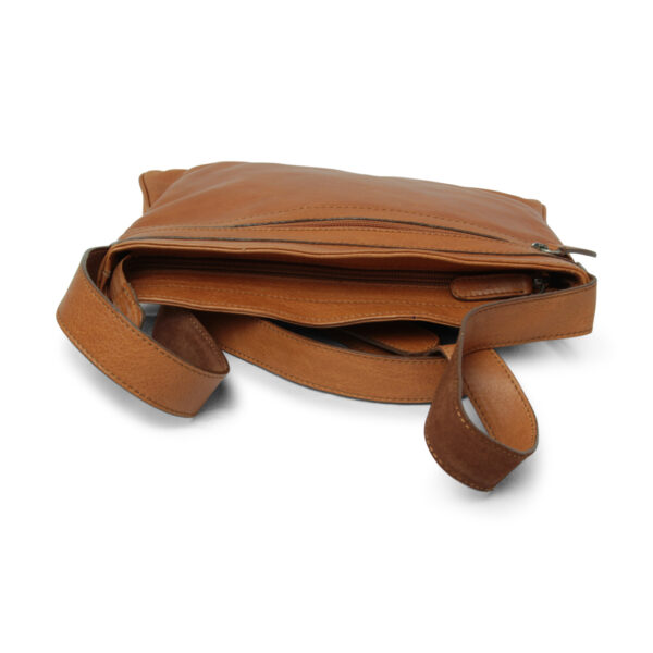 Borsa a tracolla in pelle. Coloniale - immagine 3