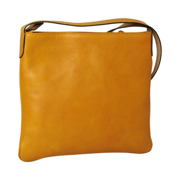 Borsa a tracolla. Giallo ocra - immagine 3