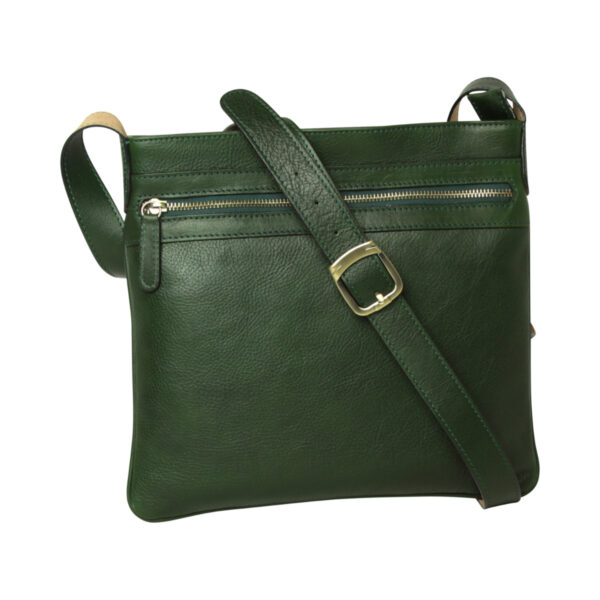 Borsa a tracolla. Verde - immagine 4