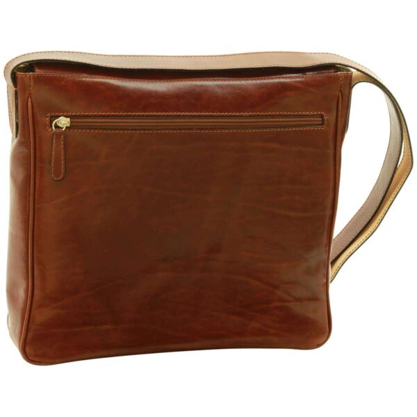 Messenger in Pelle. Marrone - immagine 2