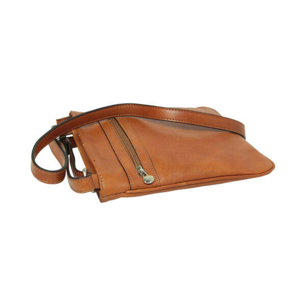 Borsa a tracolla in pelle. Coloniale - immagine 3