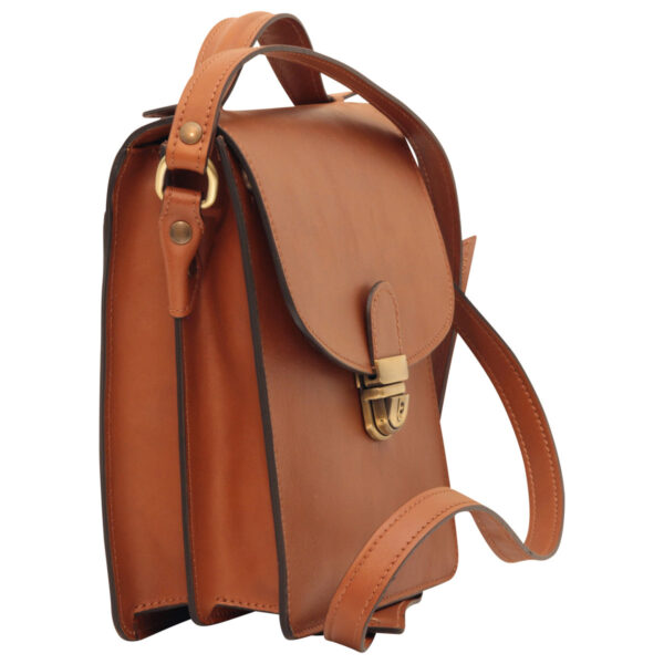 Classica II Borsa a tracolla. Marrone Coloniale - immagine 3
