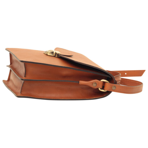 Classica II Borsa a tracolla. Marrone Coloniale - immagine 4