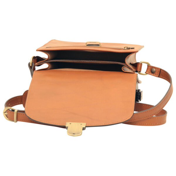 Classica II Borsa a tracolla. Marrone Coloniale - immagine 6