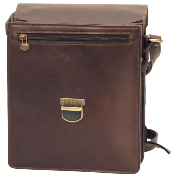 Classica II Borsa a tracolla. Marrone Scuro - immagine 5