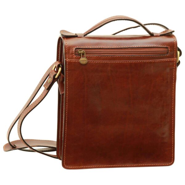 Classica II Borsa a tracolla. Marrone - immagine 2