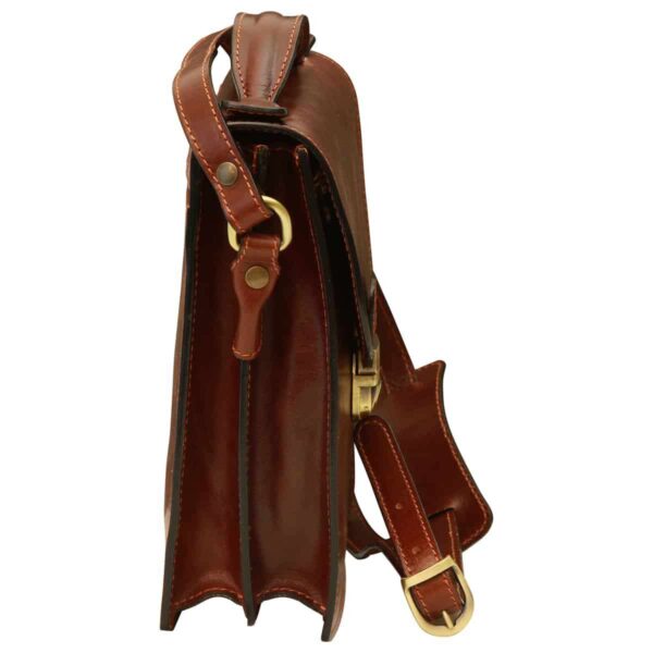 Classica II Borsa a tracolla. Marrone - immagine 3