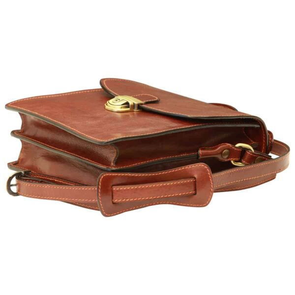 Classica II Borsa a tracolla. Marrone - immagine 6