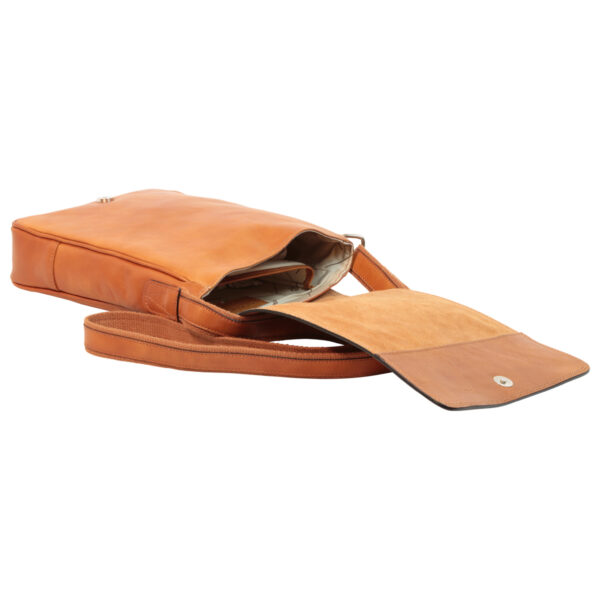 Borsa in pelle per I-Pad. Marrone Coloniale - immagine 4