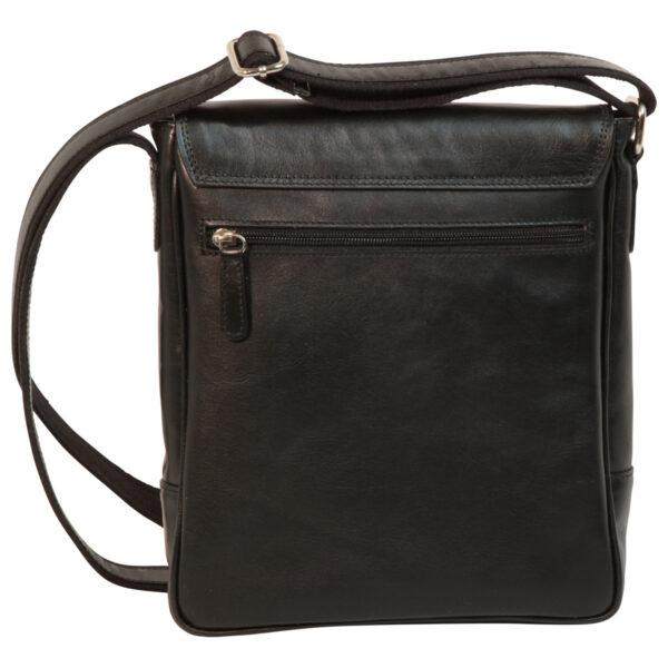 Borsa in pelle per I-Pad. Nero - immagine 2