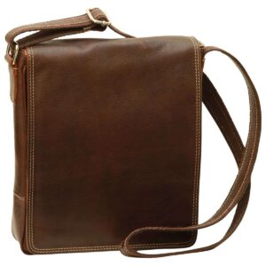 Borsa in pelle per I-Pad. Marrone Scuro