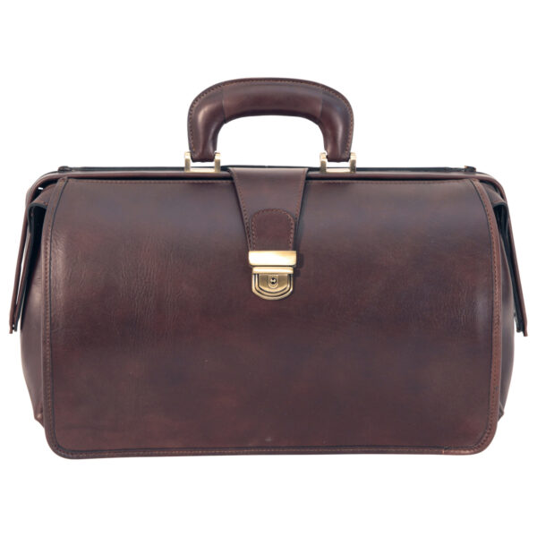 Borsa da Medico in pelle. Testa di Moro