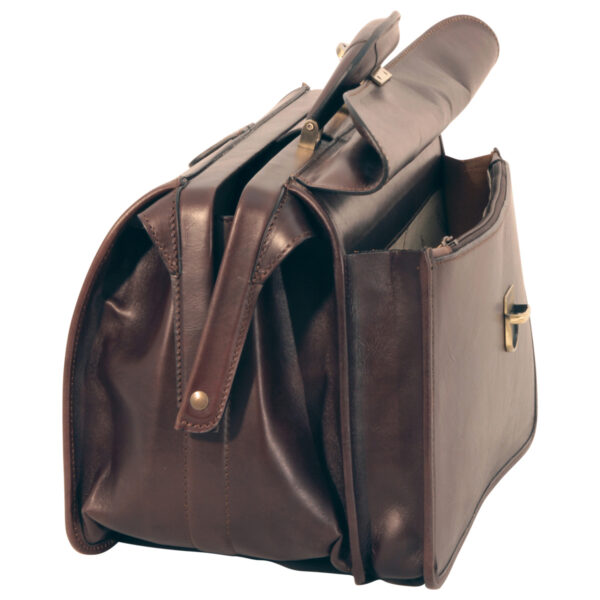 Borsa da Medico in pelle. Testa di Moro - immagine 5