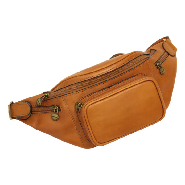 Marsupio in pelle. Coloniale