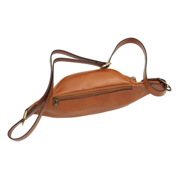 Marsupio in pelle. Coloniale - immagine 2