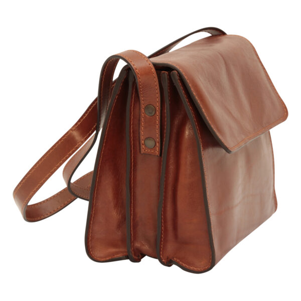 Borsa a tracolla di vitello pieno fiore - immagine 3