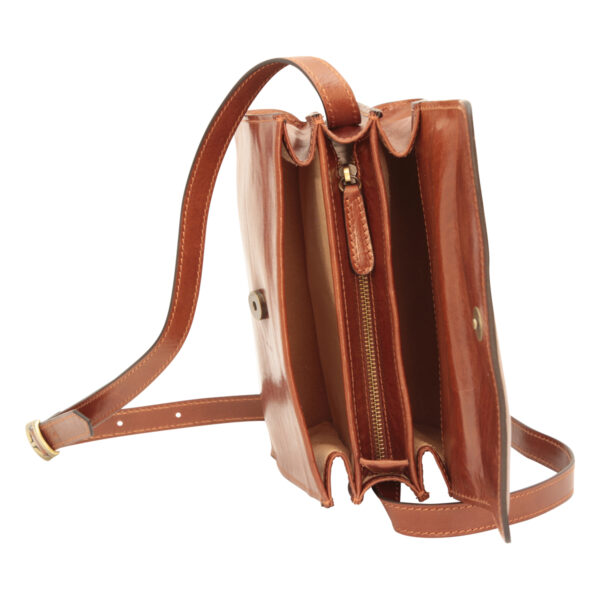 Borsa a tracolla di vitello pieno fiore - immagine 6