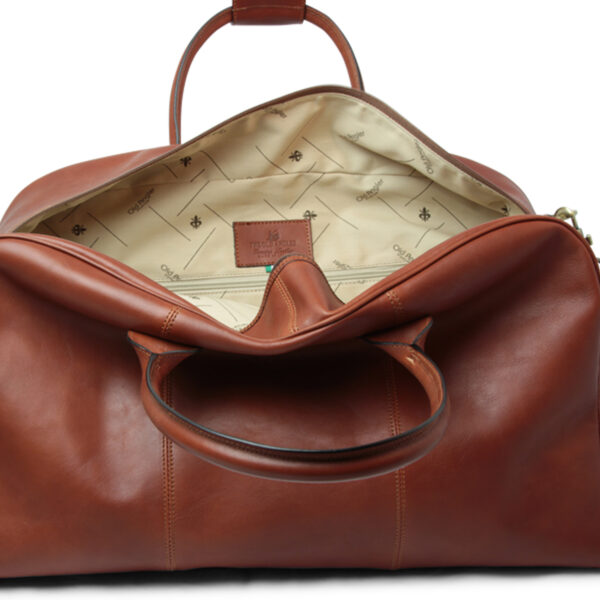 Borsa in pelle all in one. Marrone - immagine 5