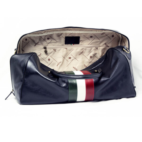Borsone in pelle. Nero - immagine 7