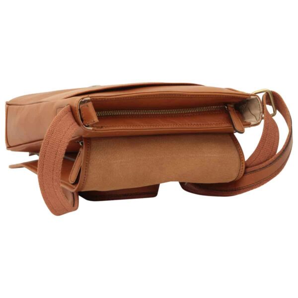 Messenger con doppia chiusura magnetica. Coloniale - immagine 5