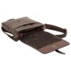 Messenger con chiusura magnetica. Marrone Scuro - immagine 4