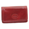 Pochette in pelle. Rosso