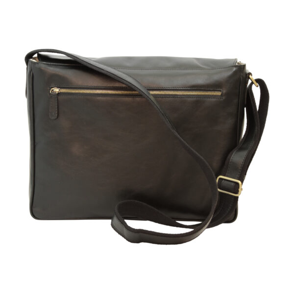 Messenger in pelle. Nera - immagine 2