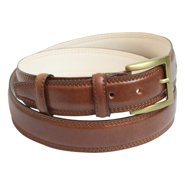 Cintura in pelle. Marrone