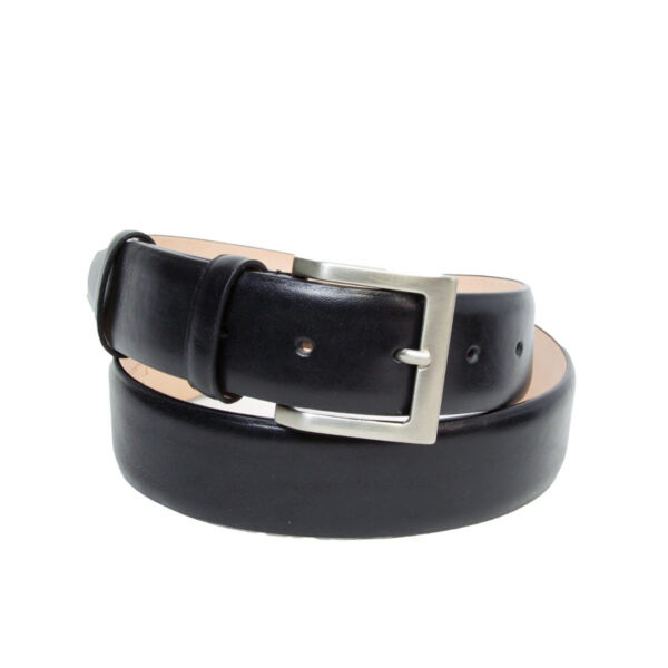 Citnura in pelle alta 40 mm. Nero - immagine 4