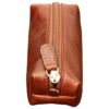 Portachiavi con zip. Marrone - immagine 2