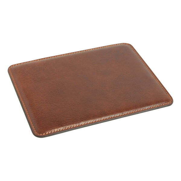 Mouse pad in pelle. Marrone - immagine 2