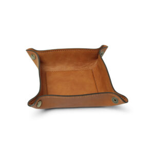 Vuotatasche in pelle. Coloniale