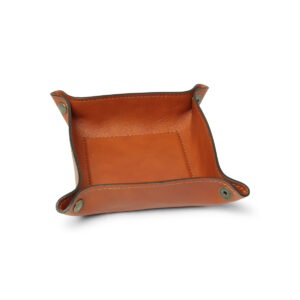 Vuotatasche in pelle. Cotto