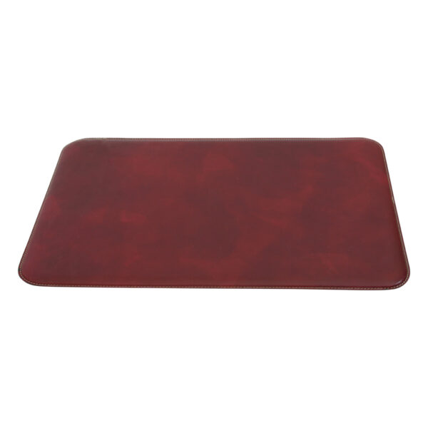 Sottomano in pelle. Rosso - immagine 2