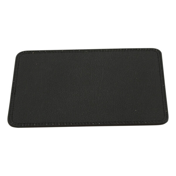 Mouse pad in pelle. Nero - immagine 2