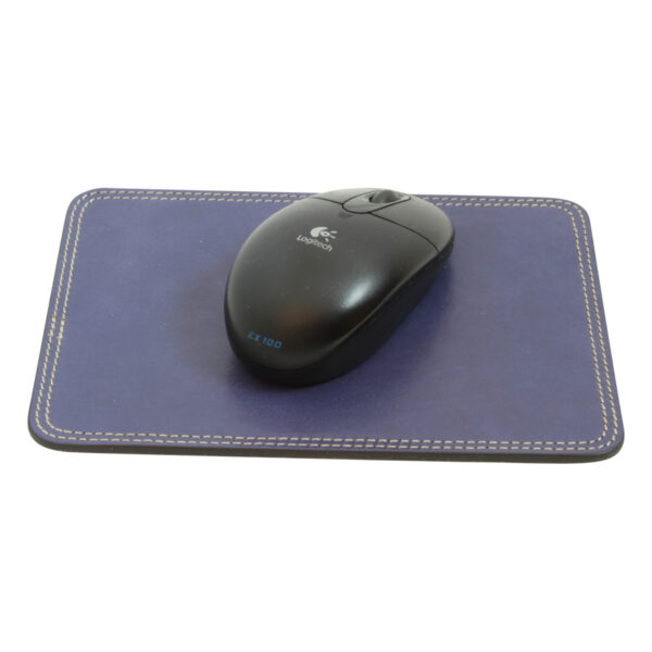 Mouse pad in pelle. Cobalto - immagine 3