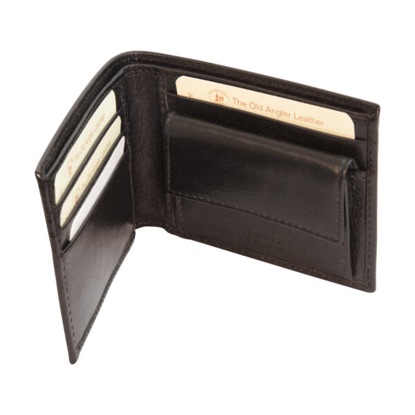 Portafoglio in pelle con RFID. Nero - immagine 2